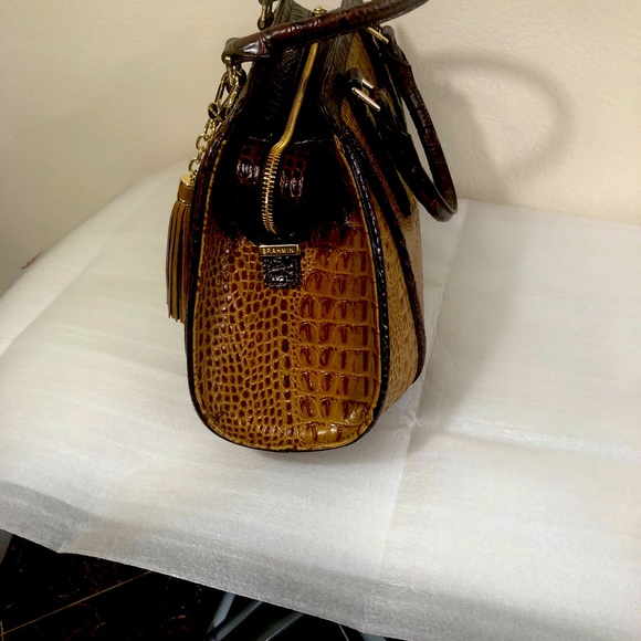 BRAHIM ARDEN. NWT. Brown/black/beige Calf hair leather. Very beautiful bag! - Picture 2 of 4